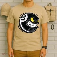 Billiards Dad Funny 8 Ball Angry Billiards Gift For Father’s Day T-Shirt thumb 6