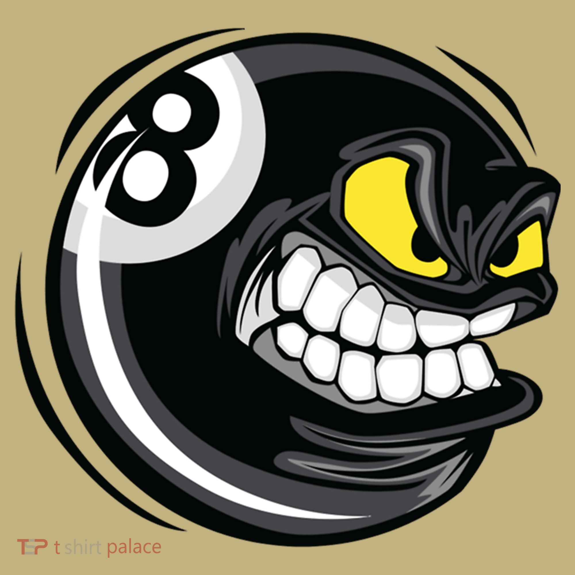 Billiards Dad Funny 8 Ball Angry Billiards Gift For Father’s Day T-Shirt