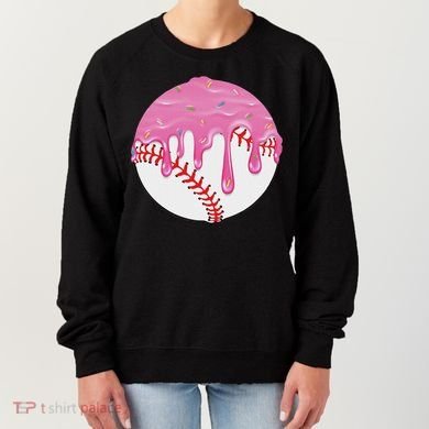 Baseball Drip Fun Baseball Women's Sweatshirt