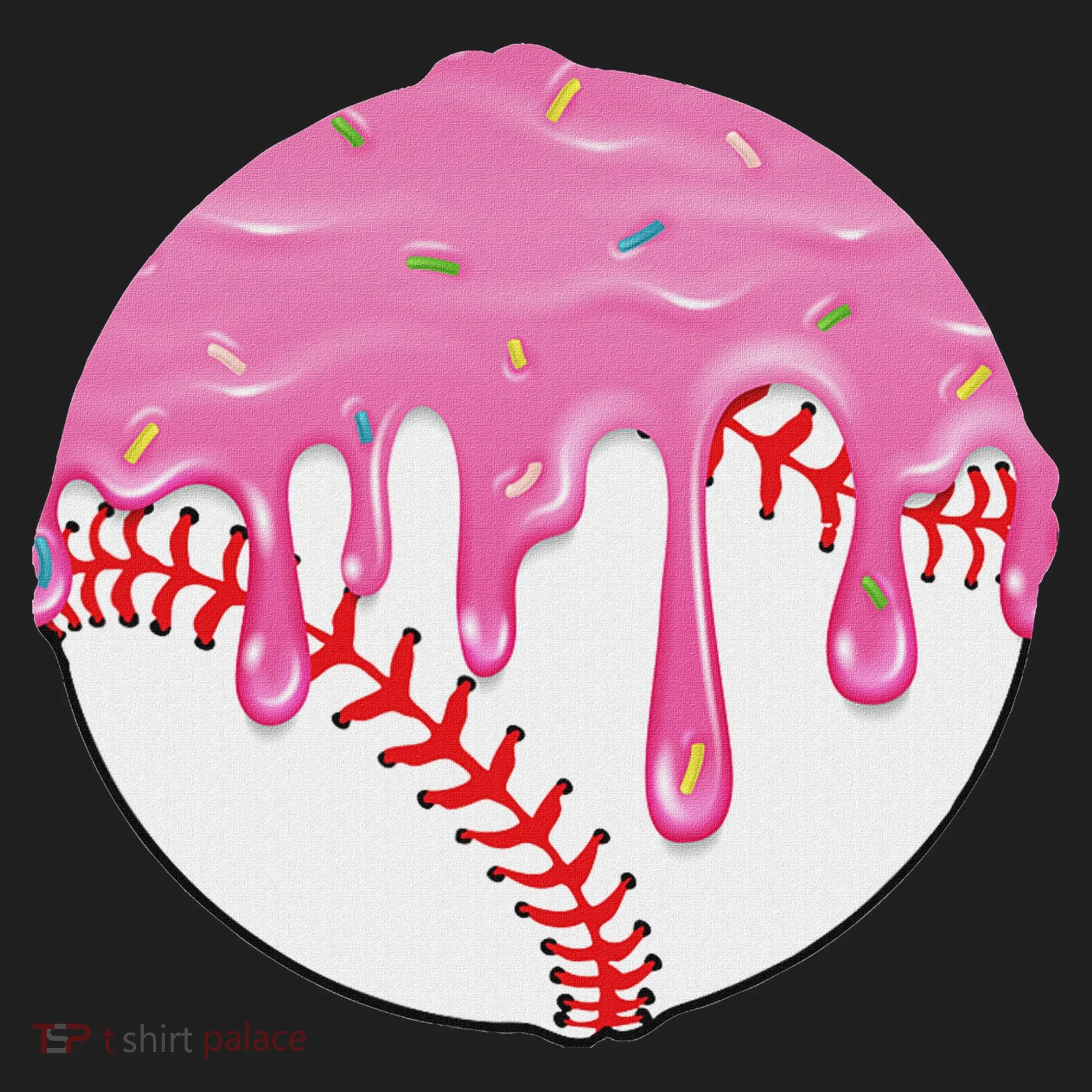 Baseball Drip Fun Baseball Women's Sweatshirt