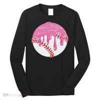 Baseball Drip Fun Baseball Long Sleeve Shirt thumb 0