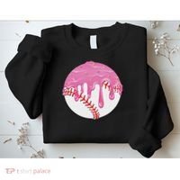 Baseball Drip Fun Baseball Sweatshirt thumb 2