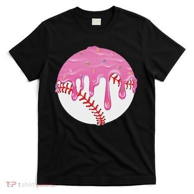 Baseball Drip Fun Baseball T-Shirt
