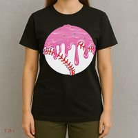 Baseball Drip Fun Baseball T-Shirt thumb 4