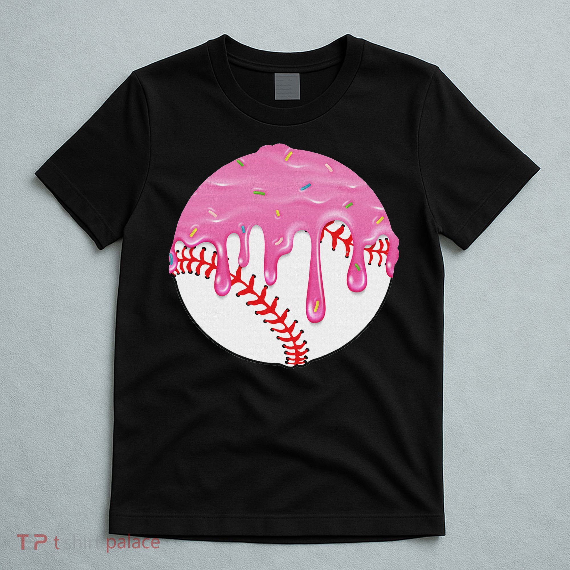 Baseball Drip Fun Baseball T-Shirt