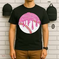 Baseball Drip Fun Baseball T-Shirt thumb 6