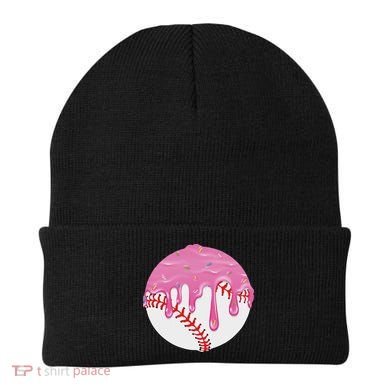 Baseball Drip Fun Baseball Beanie