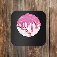 Baseball Drip Fun Baseball Coaster thumb 0