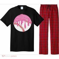 Baseball Drip Fun Baseball Pajama Set thumb 0