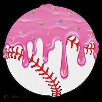 Baseball Drip Fun Baseball Polo thumb 3