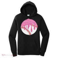 Baseball Drip Fun Baseball Women's Hoodie thumb 0