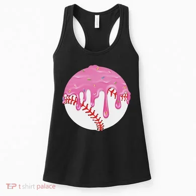 Baseball Drip Fun Baseball Women's Tank Top