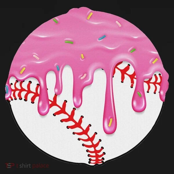 Baseball Drip Fun Baseball Baby Bodysuit