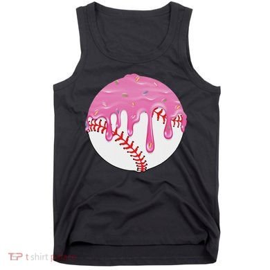 Baseball Drip Fun Baseball Tank Top