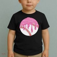 Baseball Drip Fun Baseball Toddler T-Shirt thumb 2