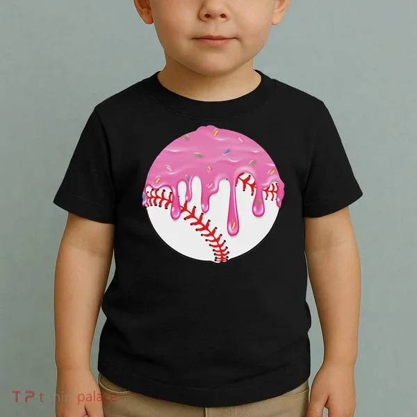 Baseball Drip Fun Baseball Toddler T-Shirt