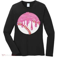 Baseball Drip Fun Baseball Women's Long Sleeve Shirt thumb 0