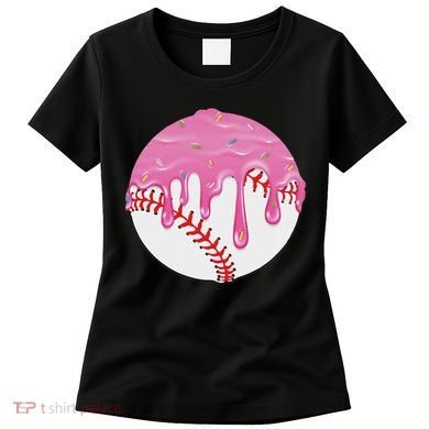 Baseball Drip Fun Baseball Women's T-Shirt