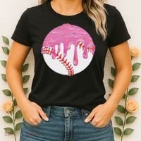 Baseball Drip Fun Baseball Women's T-Shirt thumb 2