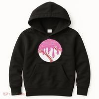 Baseball Drip Fun Baseball Kids Hoodie thumb 0