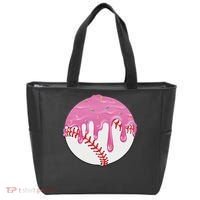 Baseball Drip Fun Baseball Tote Bag thumb 0
