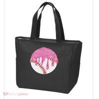 Baseball Drip Fun Baseball Tote Bag thumb 3