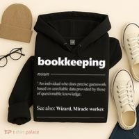 Bookkeeping Definition Funny Bookkeeper Gift Accountant Hoodie thumb 4