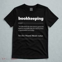 Bookkeeping Definition Funny Bookkeeper Gift Accountant T-Shirt thumb 5