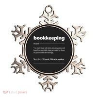 Bookkeeping Definition Funny Bookkeeper Gift Accountant Ornament thumb 0