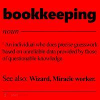 Bookkeeping Definition Funny Bookkeeper Gift Accountant Santa Hat thumb 1