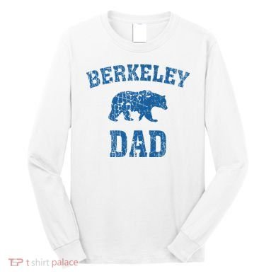 Berkeley Dad Father Bear Vintage Animal Nature Long Sleeve Shirt