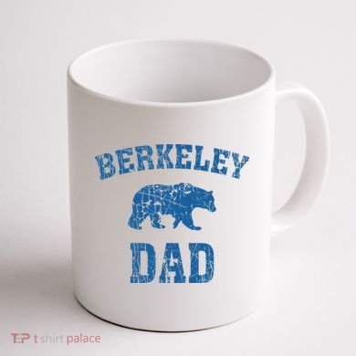 Berkeley Dad Father Bear Vintage Animal Nature Coffee Mug back