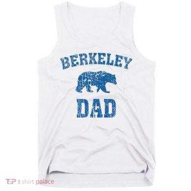 Berkeley Dad Father Bear Vintage Animal Nature Tank Top