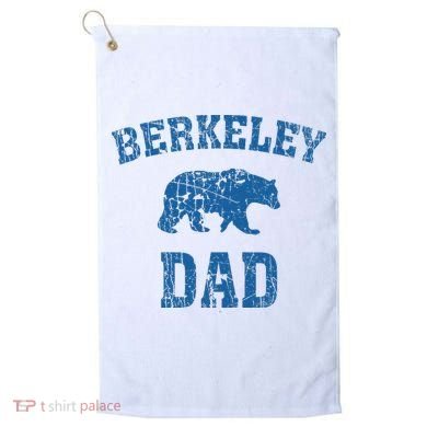 Berkeley Dad Father Bear Vintage Animal Nature Golf Towel