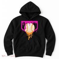 Baseball Drip For Ice Cream Drip Baseball Hoodie thumb 0