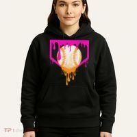 Baseball Drip For Ice Cream Drip Baseball Hoodie thumb 5
