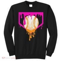 Baseball Drip For Ice Cream Drip Baseball Sweatshirt thumb 0