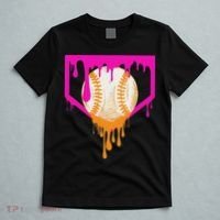 Baseball Drip For Ice Cream Drip Baseball T-Shirt thumb 5
