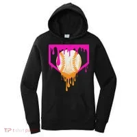 Baseball Drip For Ice Cream Drip Baseball Women's Hoodie thumb 0