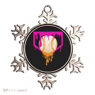 Baseball Drip For Ice Cream Drip Baseball Ornament