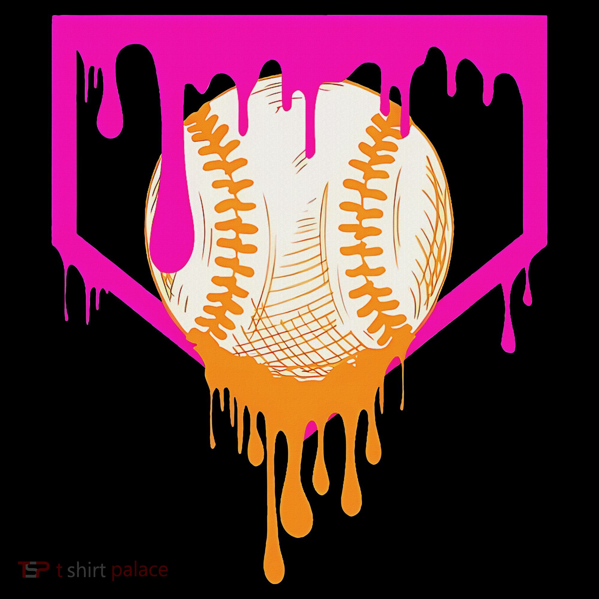 Baseball Drip For Ice Cream Drip Baseball Tank Top