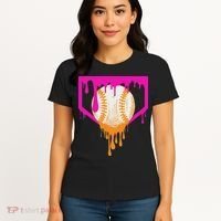 Baseball Drip For Ice Cream Drip Baseball Women's T-Shirt thumb 4