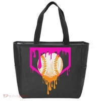 Baseball Drip For Ice Cream Drip Baseball Tote Bag thumb 0