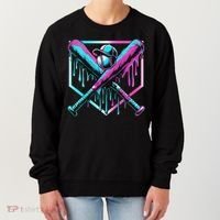 Baseball Drip For Ice Cream Drip Baseball Women's Sweatshirt thumb 0