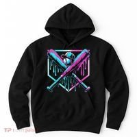 Baseball Drip For Ice Cream Drip Baseball Hoodie thumb 0