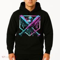 Baseball Drip For Ice Cream Drip Baseball Hoodie thumb 2