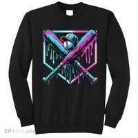 Baseball Drip For Ice Cream Drip Baseball Sweatshirt thumb 0