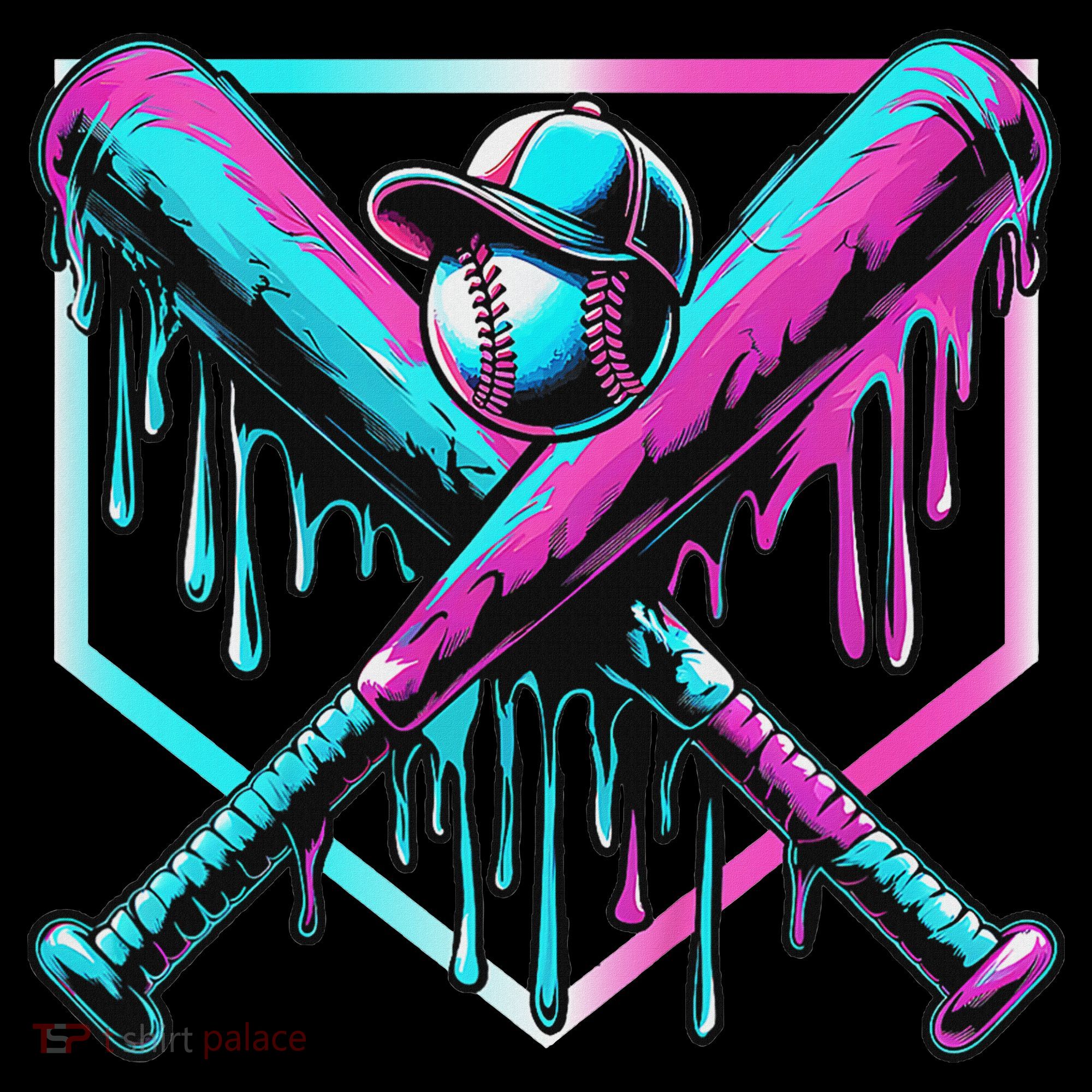 Baseball Drip For Ice Cream Drip Baseball Sweatshirt