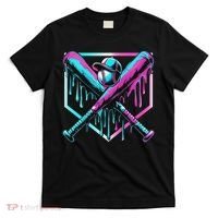 Baseball Drip For Ice Cream Drip Baseball T-Shirt thumb 0