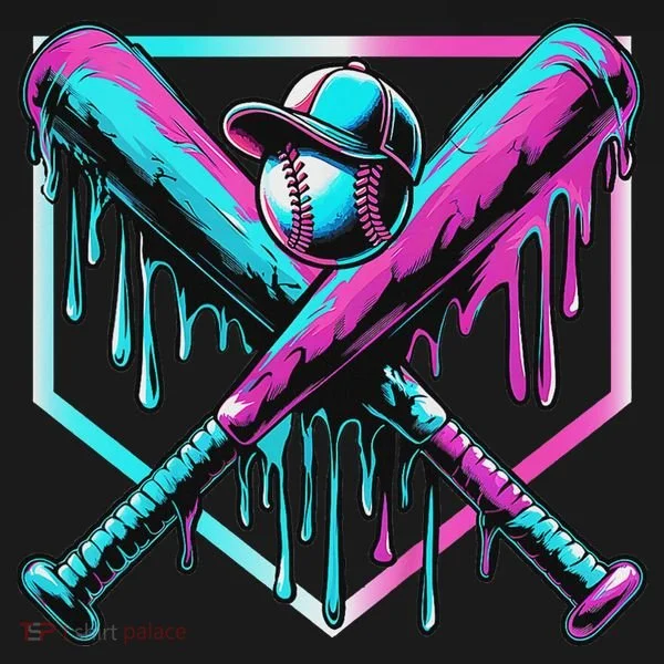 Baseball Drip For Ice Cream Drip Baseball Backpack
